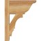 Ekena Millwork Balboa Traditional Rough Sawn Outlooker, Western Red Cedar, 8"W x 14"D x 18"H OUT08X14X18BOA01RWR - alternate 3